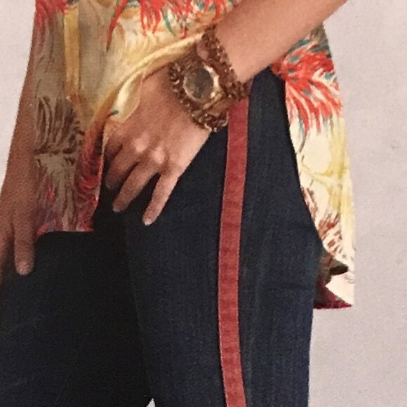 CAbi Johnny Crop Tux Jeans - Picture 2 of 8